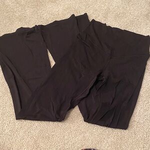 aerie offline flair crossover leggings